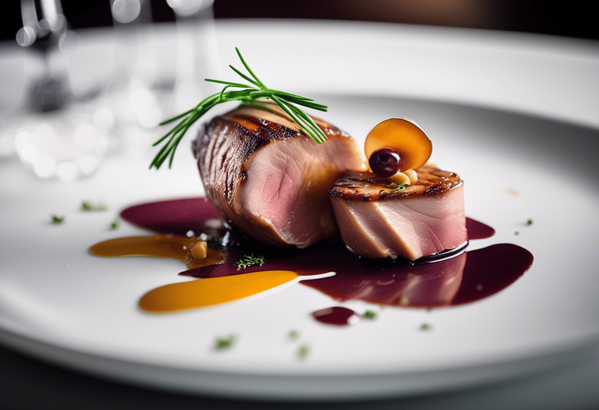 magret de canard fourré foie gras